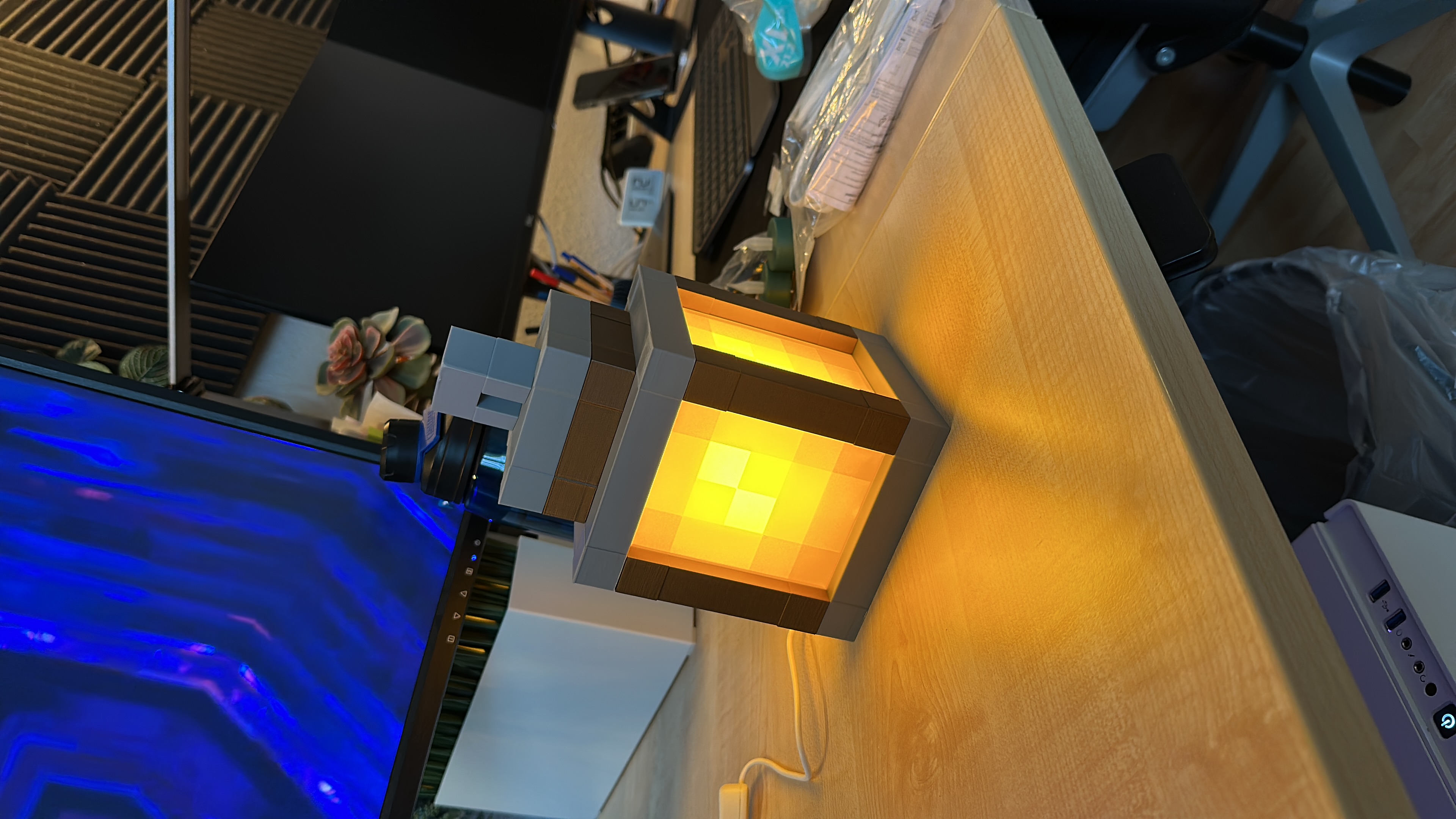 Minecraft Lamp